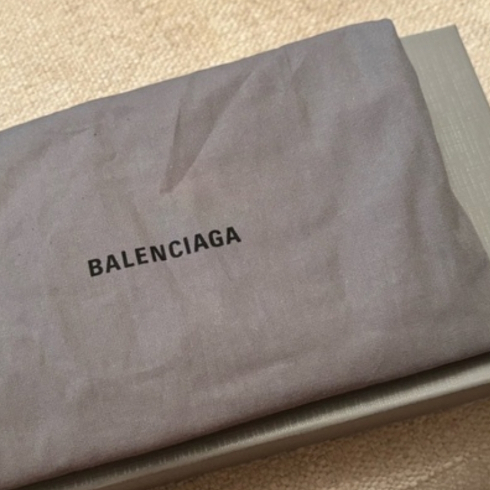 NWT: Balenciaga Charcoal Gray Dust Bag